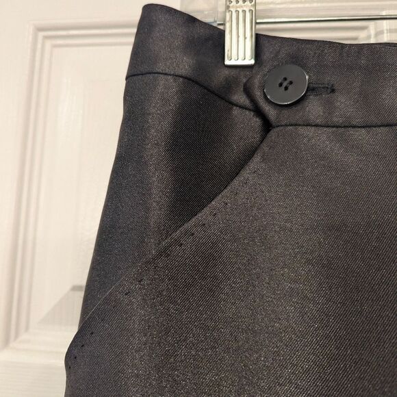 NWT Leon Max Stretch Wide Leg black Pants Trousers size 10 Tall formal Holliday - Picture 4 of 11